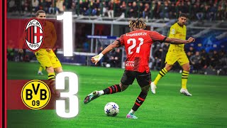 AC Milan 13 Borussia Dortmund  ChampionsLeague Highlights  Matchday 5 [upl. by Roby484]