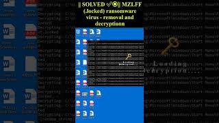 MZLFF locked ransomware virus shorts trending MZLFF Locked Ransomware [upl. by Brawner]