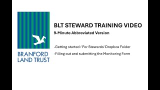 BLT Steward Training Videoshort version [upl. by Urbas90]