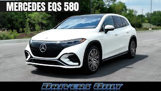 2023 Mercedes EQS 580 SUV  Best Driving SUV [upl. by Nehttam]