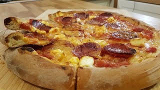 Aluat Pentru Pizza  HomeMade Pizza  Florin Arvunescu [upl. by Sucramad427]