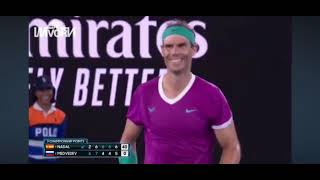 The greatest comeback in Tennis history 🤯😱 [upl. by Nrublim]