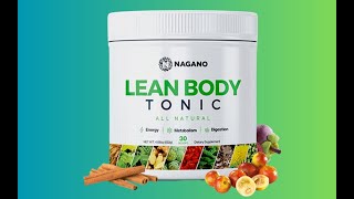 Nagano tonic Lean Body Tonic [upl. by London]