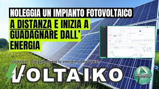 Guadagnare con il Fotovoltaico a Distanza  Un vantaggio per tutti  Voltaiko [upl. by Niad552]