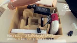 Guia para configurar y primer vuelo de Drone DJI Phantom 2 Vision [upl. by Akienahs]