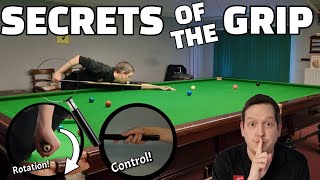 Snooker GRIP SECRETS  Snooker Tips [upl. by Karylin490]