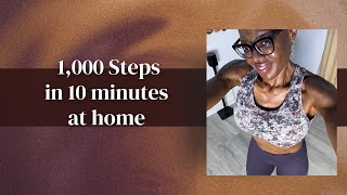 How I walk 1000 steps in 10 minutes AT HOME [upl. by Simpkins]