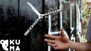 Incredible Butterfly Knife Tricks Balisong [upl. by Nylanej]