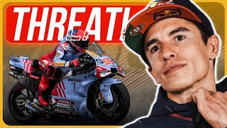 Marc Marquez THREATENED Gresini Ducati After Sepang Test  MotoGP 2024  MotoGP News [upl. by Hiamerej]