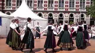 Kettentanz  German Folk Dance [upl. by Eirtemed]