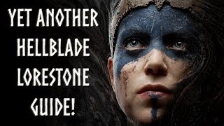 Yet Another HellBlade Senuas Sacrifice Lorestone Guide [upl. by Aneerol]