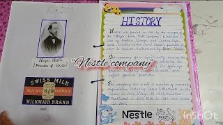 ✍️🖋️Financial statements of Nestle company 💕 CBSE class 12 accountancy project💖 [upl. by Asa989]