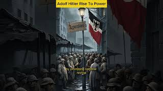 How did Adolf Hitler rise to power share history facts [upl. by Cilurzo]