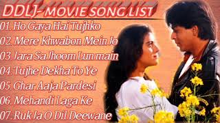 DDLJ movie all song Shahrukh and Kajol special [upl. by Boice]