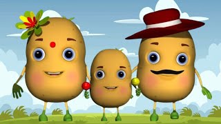 Aloo Kachaloo Beta Kahan Gaye The  Nursery Rhyme  Kids Song  Hindi Rhymes  Hindi Poem  Baalgeet [upl. by Atteuqnas]