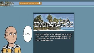 Como obter suas Roms no Emuparadise mesmo após terem removido a opção  19012024 [upl. by Ros]