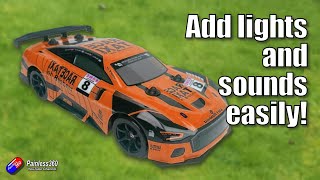 New GTPower RC Car Kit Add lights and sounds easily [upl. by Llednyl]