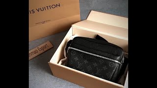 Louis Vuitton Outdoor Bum bag M30245 size21x17x5cm unboxing [upl. by Roede]