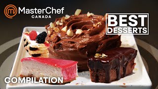 Best Desserts From MasterChef Canada Season 4  MasterChef World [upl. by Eegnat895]