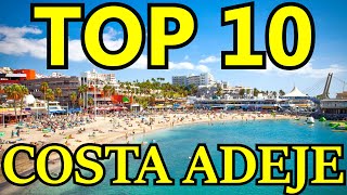 TOP10 🔝 PLACES TO VISIT IN COSTA ADEJE ​ TENERIFE [upl. by Ellezaj235]