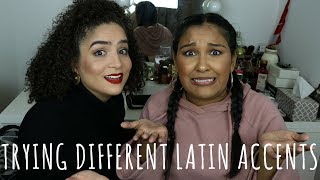 TYPES OF LATINO ACCENTS  Tipsy Chat  Natalia Garcia [upl. by Ahsain]