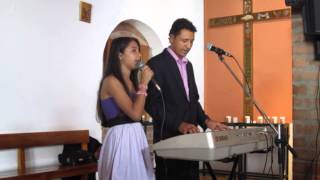 BENDECID SEÑOR LAS FAMILIAS cancion por la familia CORO CANTANDO CON MARIA [upl. by Ijar568]