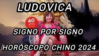 HOROSCOPO CHINO 2024 SIGNO POR SIGNO por LUDOVICA SQUIRRU [upl. by Francisca]