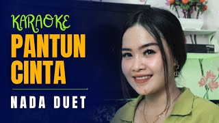 PANTUN CINTA KARAOKE DUET Ft Eliza Rusman [upl. by Socha]