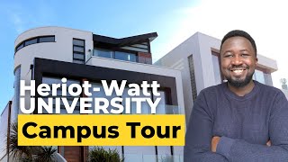 HeriotWatt University Campus Tour for International Students [upl. by Nitnert812]