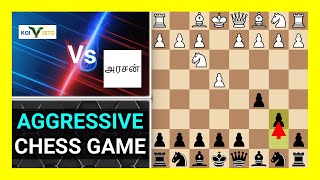 Aggressive Chess Engine Game Koivisto 90 vs Arasan 2421 Watch and Learn Chess [upl. by Titania]