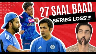 INDIA lost the series to SL  ep 381 [upl. by Gnilrets]