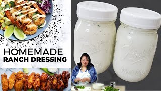 Homemade Ranch Dressing Recipe [upl. by Adlog]