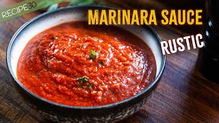 How to Make a Perfect Marinara Tomato Sauce [upl. by Uhayile]