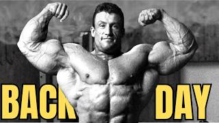 THE DORIAN YATES BACK DAY  training like an olympia [upl. by Anatnom]