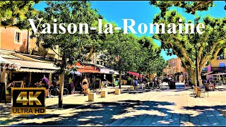 Vaison la Romaine 🏛️ Visite de la ville 🏛️ Visite des villes et villages Français [upl. by Sharl684]