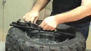 EZ Breakn ATV Portable Tire Changer [upl. by Dolphin]