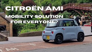 Citroën Ami A mobility solution for everyone Test Drive amp Opinion Electric Car [upl. by Haze]