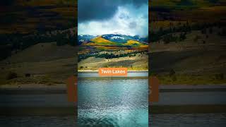 Twin Lakes Colorado twinlakes autumn lake [upl. by Adev]