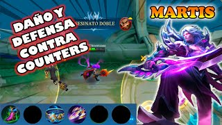 Mejor Build Para Martis en Mobile Legends 2024 [upl. by Ilona]