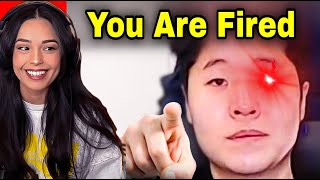 VALKYRAE REACTS TO NEW OFFLINETV amp FRIENDS VIDEO You Are Fired reaction [upl. by Judy]