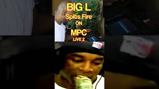 🔥BIG L Spits Fire on MPC Live 2  Unforgettable Freestyle mingsta BigL hiphop mpclive2 [upl. by Iloj711]