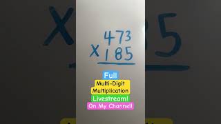 MultiDigit Multiplication Promo math multiplication educational education [upl. by Tnirb]