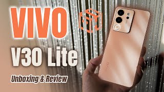 Una pieza de arte Vivo V30 Lite Unboxing amp Review [upl. by Baun312]