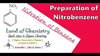 Preparation of Nitrobenzene  Direct Nitration of Benzene  Organic Chemistry  Class 12 [upl. by Veradis751]