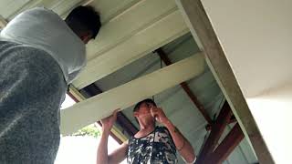 How To Install Spandrel for Ceiling eaves [upl. by Lynne85]