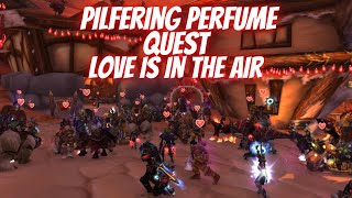 Pilfering Perfume Quest Love is in the Air Event World of Warcraft Wrath of the Lich King [upl. by Enait]