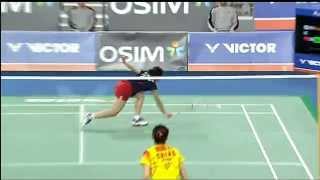 SF  WS  Minatsu Mitani vs Wang Shixian  2013 Victor Korea Open [upl. by Nosremaj]