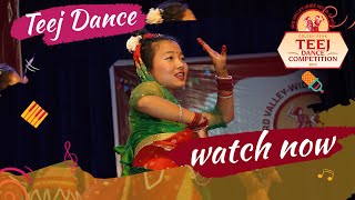 Teej Dance Competition 2080 Cambridge Public School Code 22  Spectacular Dance Performance [upl. by Kjersti]