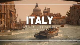 Top 10 Must Visit Places in Italy 2024 [upl. by Rayford146]