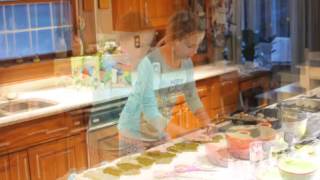 Cooking with Grace Loukoumis Recipe of the Month Grape Leaves Part 2 [upl. by Brodeur]